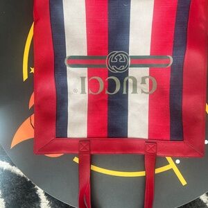 Brand new Gucci beach bag